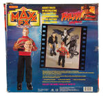 "MAXX FX FREDDY KRUEGER" BOXED DOLL AND RESIN CAST MASTER PROTOTYPES FOR HEAD.