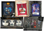 "THE NIGHTMARE BEFORE CHRISTMAS" ORNAMENTS LARGE LOT.