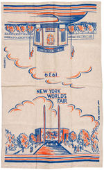 NYWF 1939-40 DOMESTIC FABRIC LOT OF 11 PIECES.