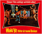 JIMMY WANG YU "TEN FINGERS OF STEEL" GERMAN KUNG-FU FILM PROMOTIONAL SET.