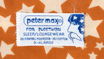 "PETER MAX SLEEP/LOUNGEWEAR" BY PLEETWAY.