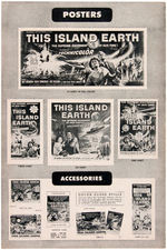 "THIS ISLAND EARTH" PROMOTIONAL BOOK & PUBLICITY STILL.