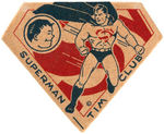 "SUPERMAN-TIM CLUB" LARGE PATCH.