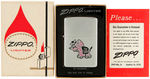 KROGER'S GROCERY STORE TOP VALUE STAMPS "TOPPIE" THE ELEPHANT TOY CASH REGISTER & ZIPPO LIGHTER.