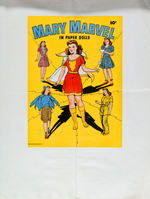 “MARY MARVEL IN PAPER DOLLS” PROOF PAGES FOR UNPUBLISHED BOOK.