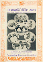 1927 “WORLD AMUSEMENT SERVICE ASSOCIATION” EXTENSIVELY ILLUSTRATED CIRCUS/CARNIVAL ACTS CATALOGUE.