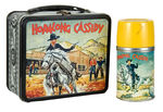 "HOPALONG CASSIDY" METAL LUNCHBOX WITH THERMOS.