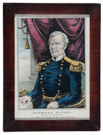 ZACHARY TAYLOR 1848 CAMPAIGN LITHOGRAPH BY CURRIER IN ORIGINAL FRAME.