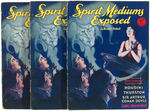 "SPIRIT MEDIUMS EXPOSED" PUBLICATION TRIO.