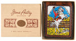 “GENE AUTRY” BOXED ZIPPERED WALLET.