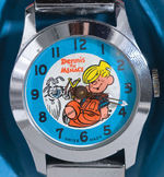 “DENNIS THE MENACE” BOXED WATCH BY BRADLEY.