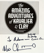 “THE AMAZING ADVENTURES OF KAVALIER & CLAY” MICHAEL CHABON-SIGNED BOOK.