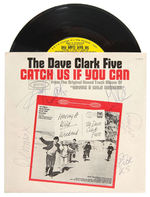 THE DAVE CLARK FIVE SIGNED 45 ALBUM.