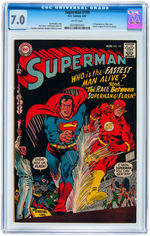 SUPERMAN #199 AUGUST 1967 CGC 7.0 FINE/VF.