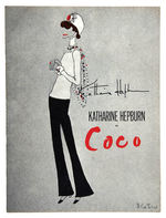 KATHARINE HEPBURN SIGNED “COCO” PROGRAM.