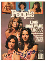CHARLIE’S ANGELS CAST-SIGNED “PEOPLE” MAGAZINE.