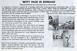 BETTIE PAGE PIN-UP/BONDAGE/LINGERIE CATALOGUE PAIR.