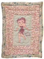 “BETTY BOOP” BABY/DOLL QUILT.