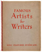 "FAMOUS ARTISTS & WRITERS - KING FEATURES SYNDICATE" 1949 PROMOTIONAL BOOK.