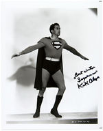 "SUPERMAN" KIRK ALYN SIGNED PHOTO.