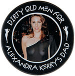 KERRY'S DAUGHTER REVEALED ON 3" BUTTON FROM 2004 CAMPAIGN.