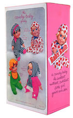 “CANDY BABY” LOT OF FOUR BOXED DOLLS.
