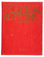 HAKE "POLITICAL BUTTONS 1896-1972" FIRST LIMITED ED. HARD COVER #35/100 FULL COLOR REFERENCE BOOK.