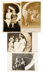 PAPER MOON REAL PHOTO POSTCARDS.