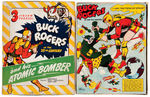 "BUCK ROGERS AND HIS ATOMIC BOMBER" BOXED PUZZLE SET.