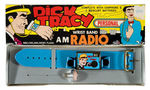 DICK TRACY “WRIST BAND AM RADIO” BOXED.