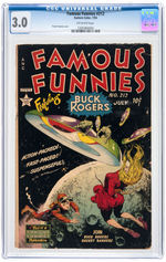 "FAMOUS FUNNIES" #212 JULY 1954 CGC 3.0 GOOD/VG (BUCK ROGERS).