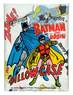 "BATMAN AND ROBIN" SEALED PILLOW CASE.