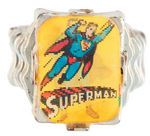 "SUPERMAN ACTION RING" FROM 1966 WITH VARIETY BASE.