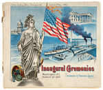 “INAUGURAL CEREMONIES” SOUVENIR BOOKLET WITH YELLOW KID CONTENT.