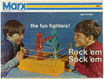 MARX CLASSIC "ROCK'EM SOCK'EM ROBOTS" FACTORY-SEALED BOXED TOY.