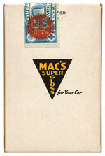 “MAC’S SUPER GLOSS” AUTO WAX PIN-UP CARD DECK.