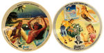 “VOGUE” PICTURE DISC RECORD PAIR.