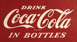 “DRINK COCA-COLA IN BOTTLES” VINYL COOLER.