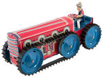 MARX WIND-UP TRACTOR LOT.