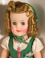 “SHIRLEY TEMPLE” BOXED IDEAL DOLL WITH HEIDI OUTFIT.