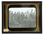 SPANISH AMERICAN WAR SLIDES WITH THEODORE ROOSEVELT IMAGE.