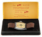 "SMITTY" BOXED 1935 NEW HAVEN WRIST WATCH.