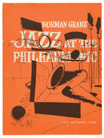 “NORMAN GRANZ’ JAZZ AT THE PHILHARMONIC” PROGRAM.