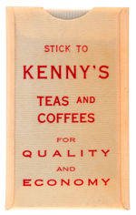 C.D. KENNEY EARLY CELLULOID HOLDER WITH EARLY FORM OF BAND-AIDS.