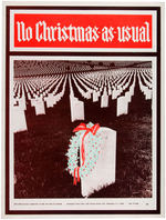 "NO CHRISTMAS-AS-USUAL" POSTER BY "NEW MOBILIZATION COMMITTEE TO END THE WAR IN VIETNAM."