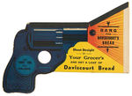 “BANG GUN” ADVERTISING SIGN/GUN/INSERTS.