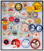 LARGE COLLECTION OF "CLUB" BUTTONS FROM CIRCA 1900 TO 1980s.