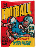 1975 TOPPS FOOTBALL FULL GUM CARD DISPLAY BOX.