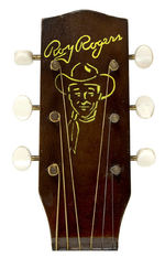 "ROY ROGERS WOOD GUITAR" WITH CASE.