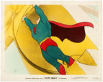 VERY RARE "SUPERMAN" FLEISCHER CARTOON STILL TRIO.